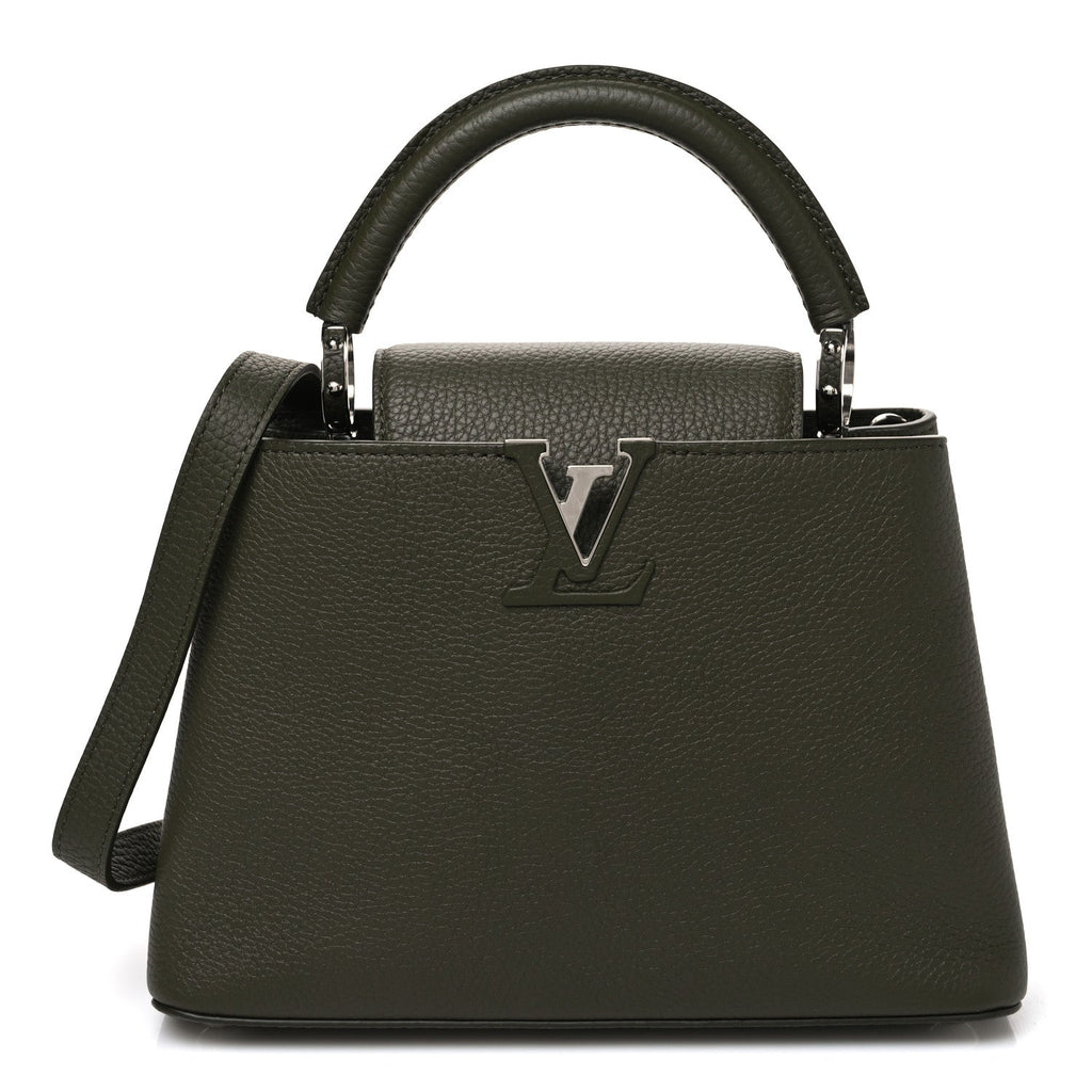 Taurillon Capucines BB Khaki