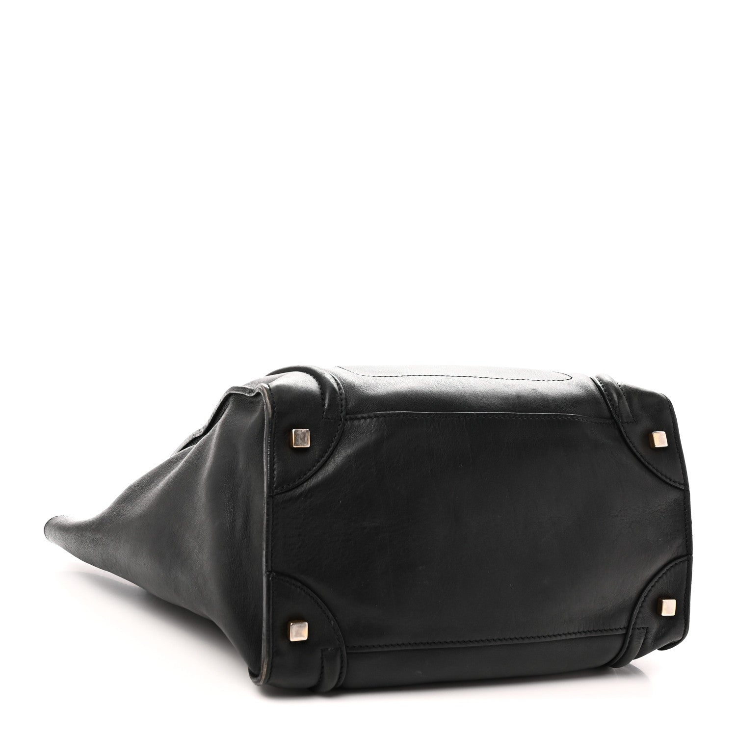 Smooth Calfskin Mini Luggage Black