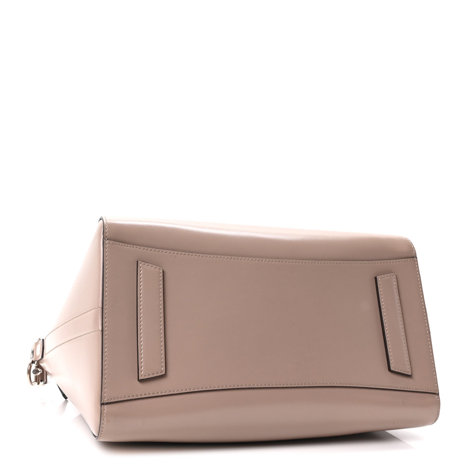 Shiny Lord Calfskin Medium Antigona Taupe