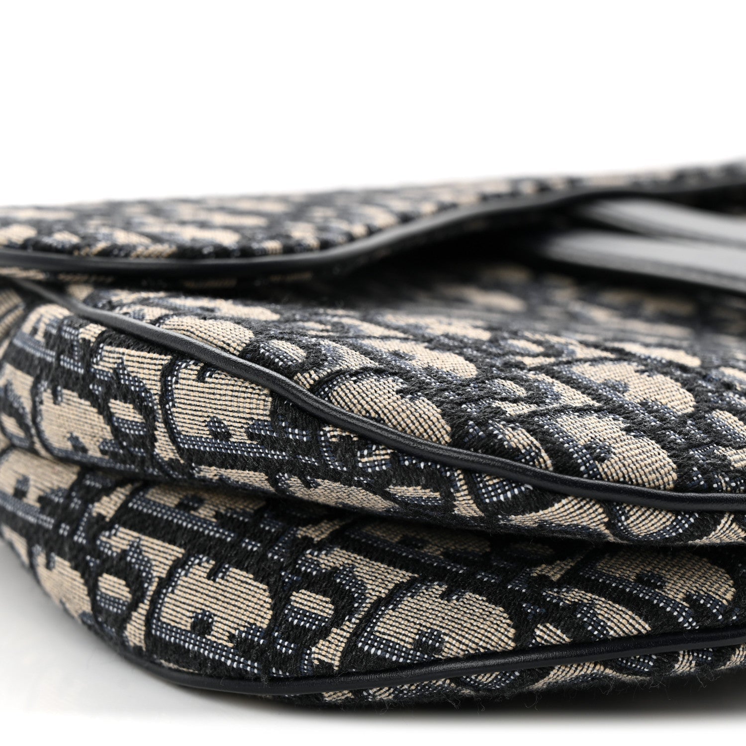 Oblique Saddle Bag Blue
