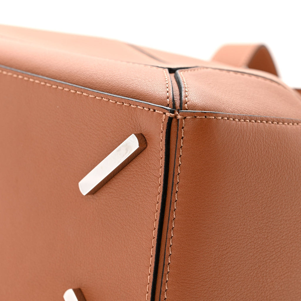 Calfskin Medium Puzzle Bag Tan