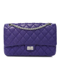 Lambskin Quilted 2.55 Reissue 226 Flap Purple