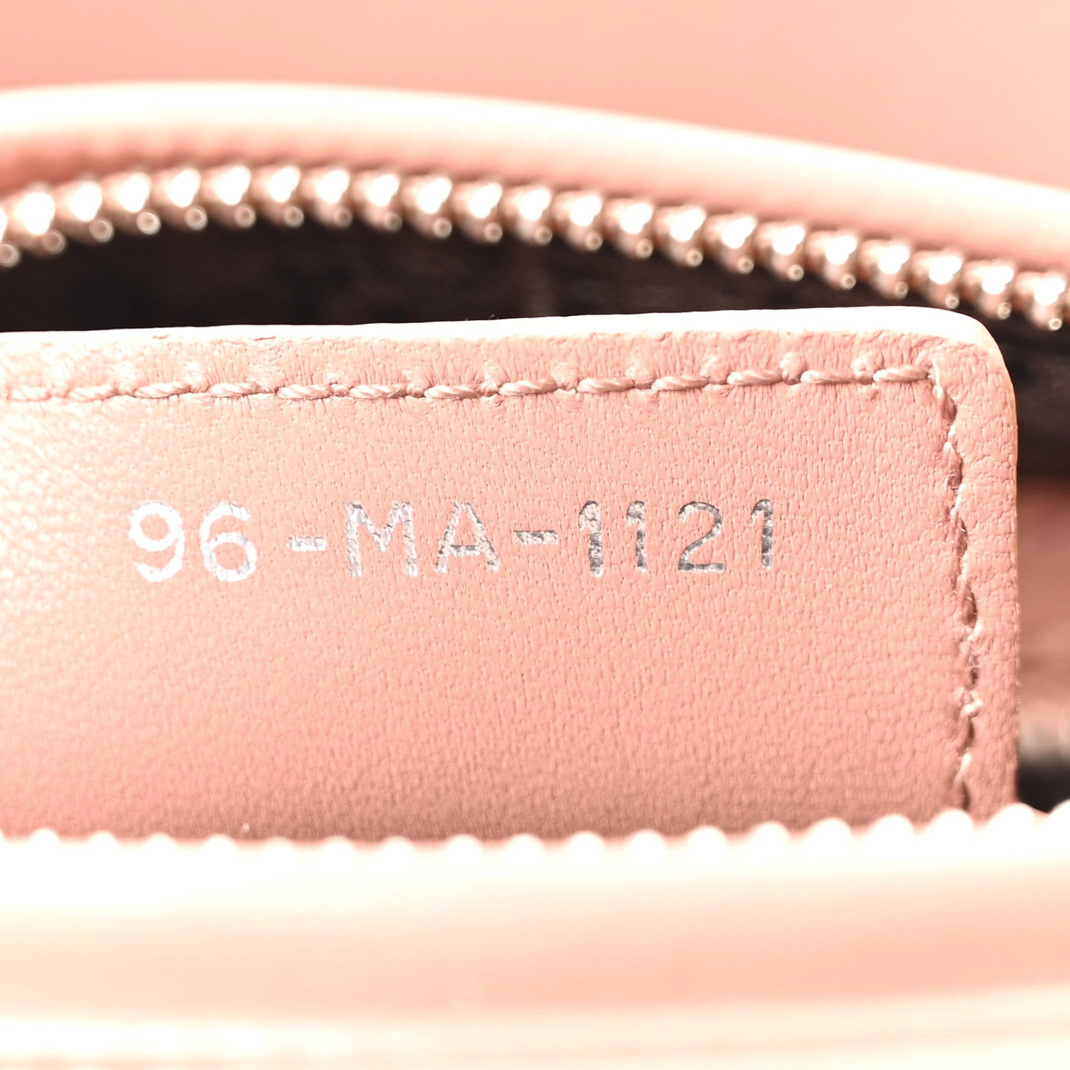 Lambskin Cannage Medium Lady Dior Bois de Rose