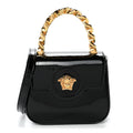 Patent Mini La Medusa Bag Black