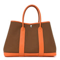 Toile Officier Negonda Garden Party Tote 30 Alezan Orange
