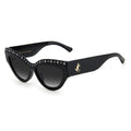 Jimmy Choo Sunglasses Cat Eye Full Rim, Black Frame and Grey Gradient Lens SONJA/G/S08079O