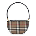 Vintage Check Calfskin Olympia Slim Pouch Archive Beige