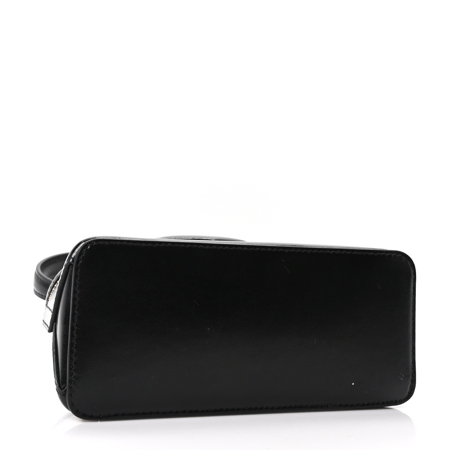 Box Calfskin Antigona Mini Vanity Bag With Chain Black