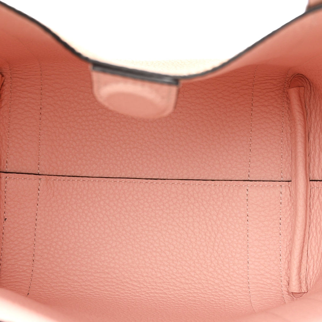 Taurillon Gex Duo Tote Bag BB Cannelle Petal