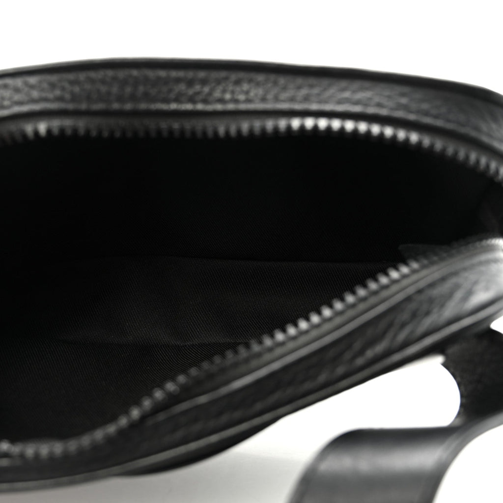 Taurillon Monogram Uniformes Solar Ray Soft Pochette Volga Belt Bag Black