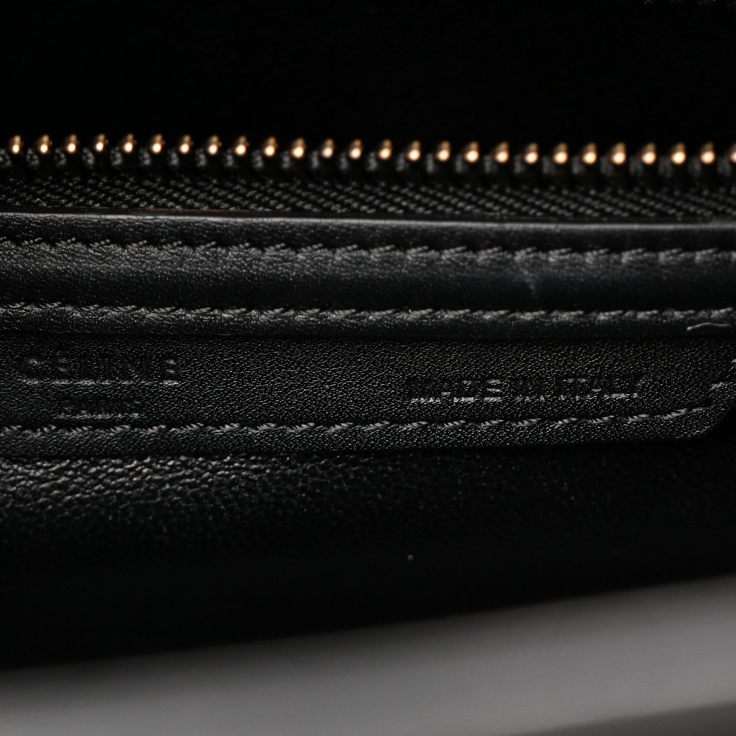 Smooth Calfskin Micro Luggage Black