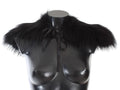 Dolce & Gabbana Black Fox Fur Collar Women's Scarf