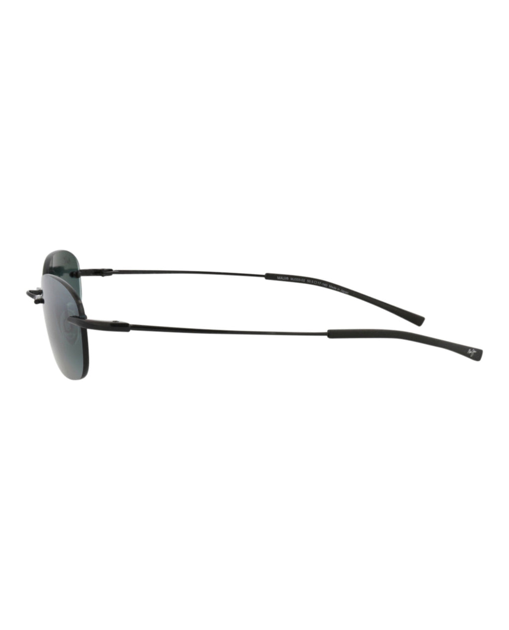 Maui Jim Unisex Round/Oval Black Black Grey Fashion Designer Eyewear