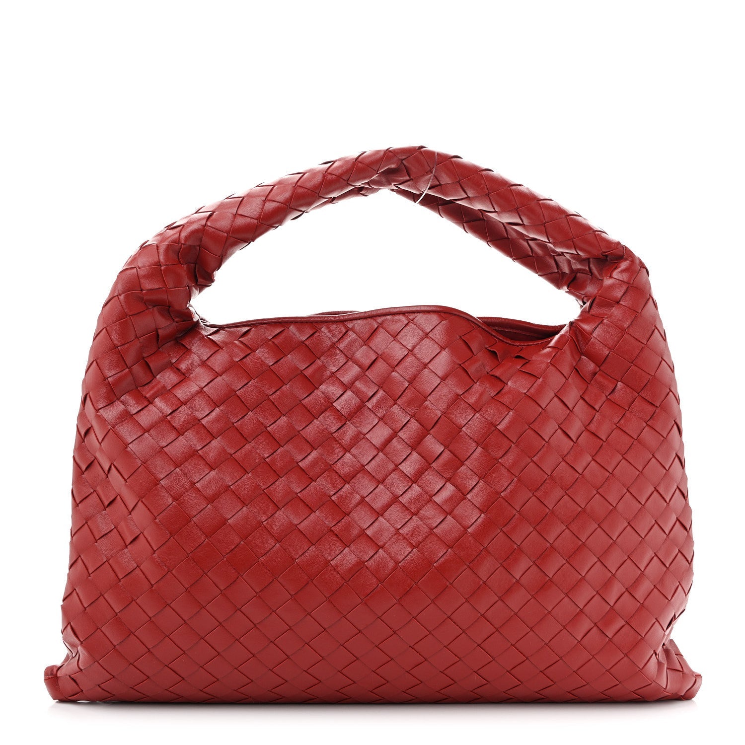Calfskin Intrecciato Small Hop Rosewood