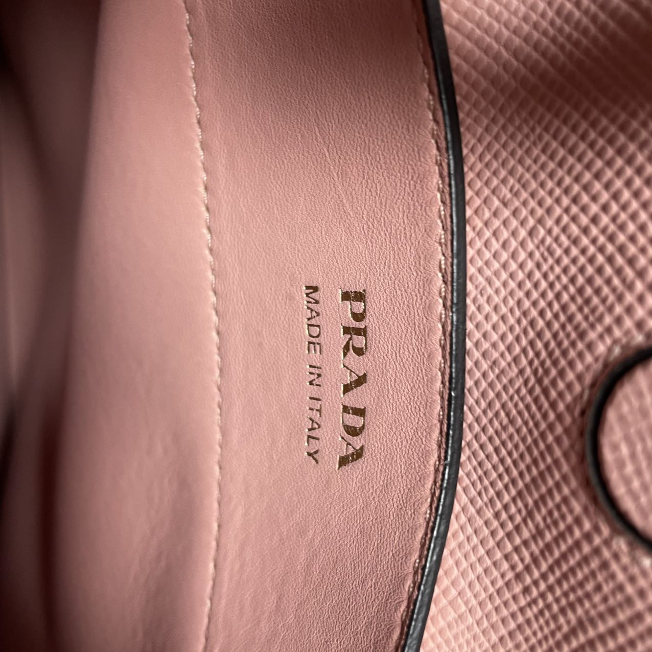Prada Saffiano Cuir Medium Double Bag Pink