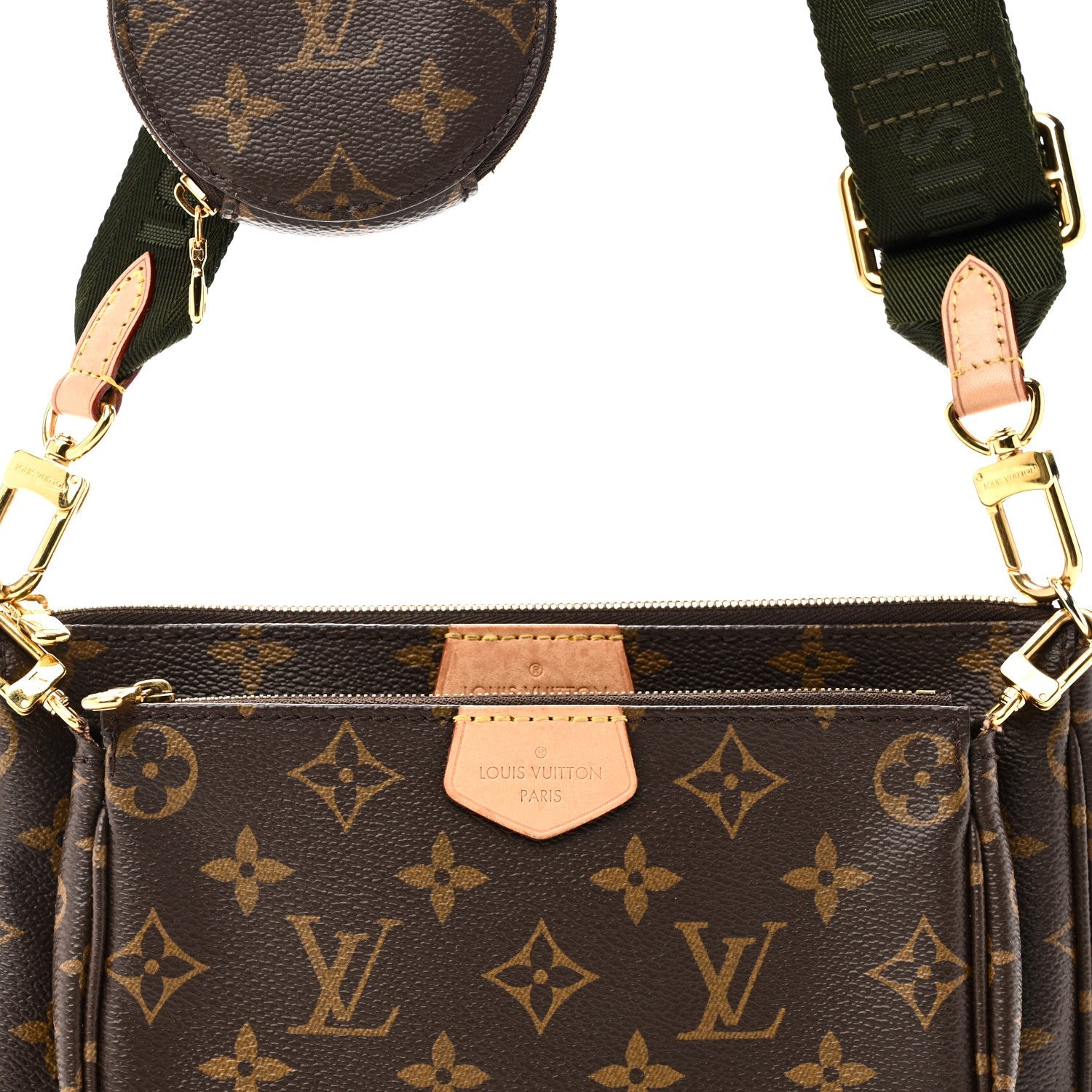 Monogram Multi Pochette Accessories Kaki