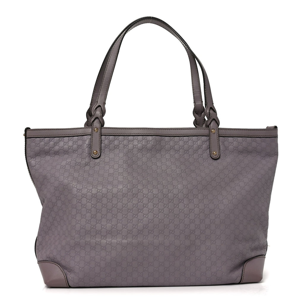Microguccissima Medium Craft Tote Lilac