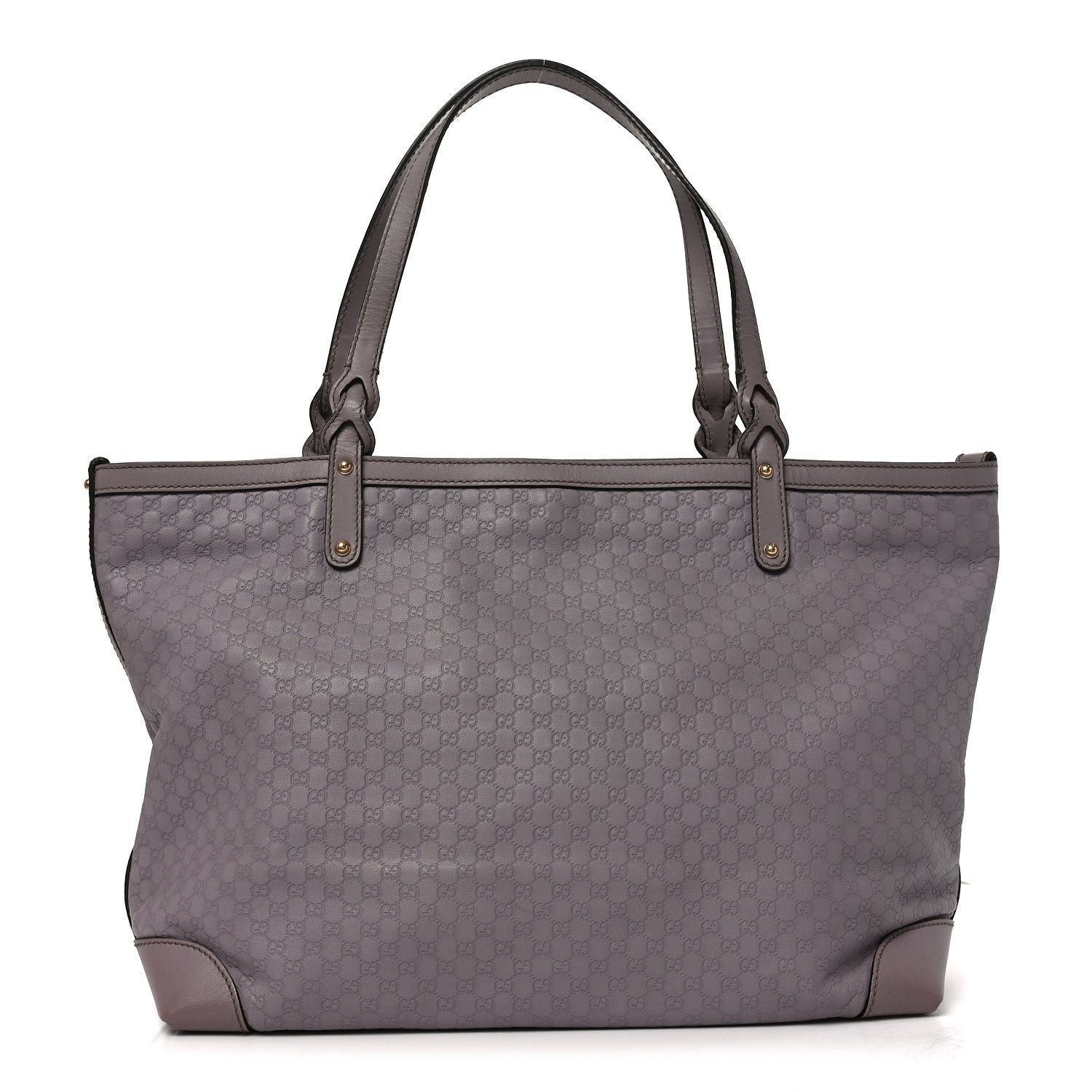Microguccissima Medium Craft Tote Lilac