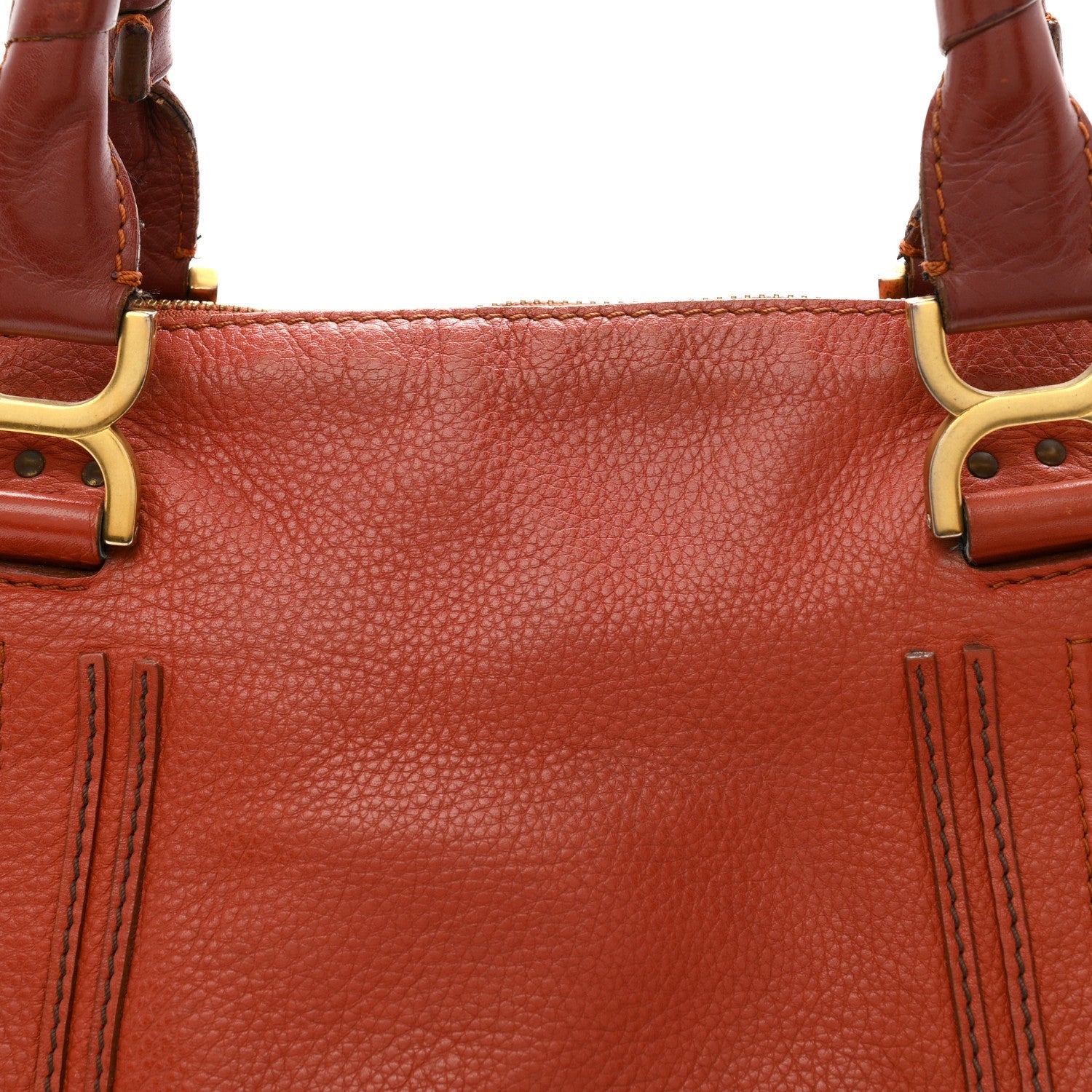 Calfskin Medium Marcie Satchel Brown Delight