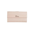 Dior Pink Leather Wallet