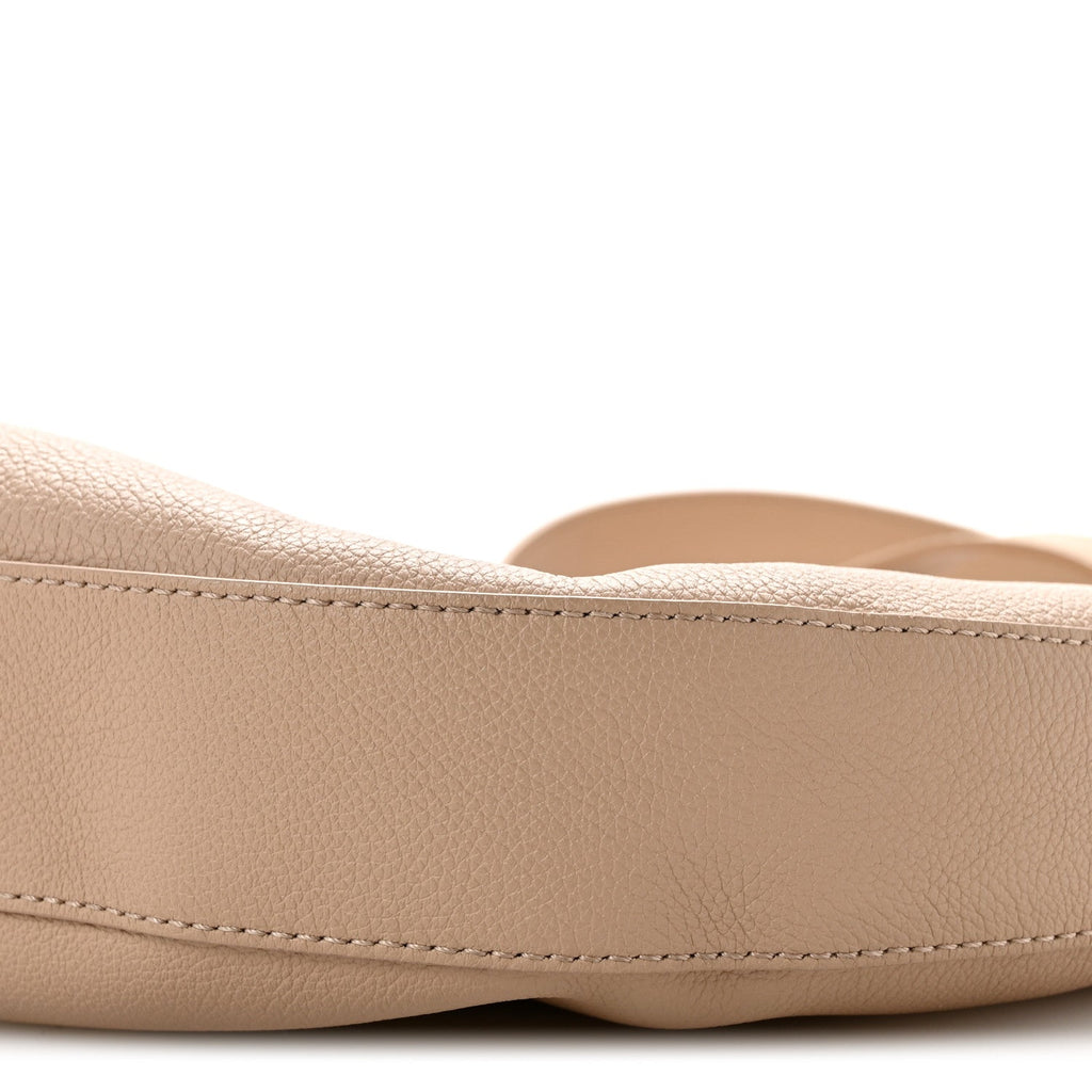 Calfskin Low Key Cookie MM Walnut