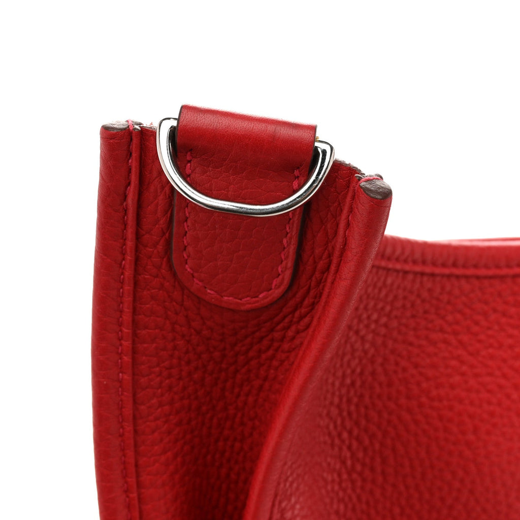 Taurillon Clemence EVELYNE III PM Rouge Casaque