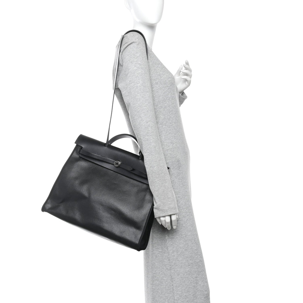 Toile H Berline Vache Hunter Herbag Zip 39 MM Black Ecru