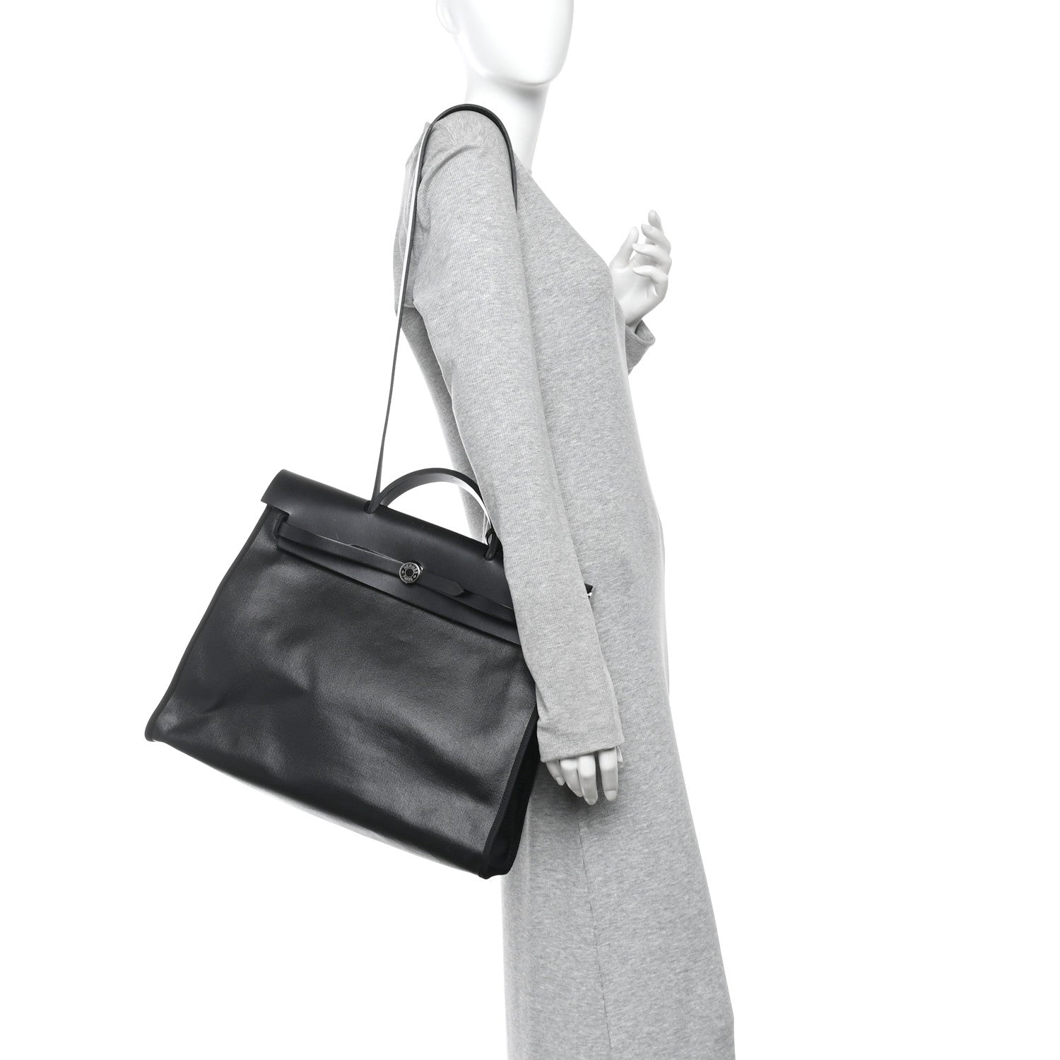 Toile H Berline Vache Hunter Herbag Zip 39 MM Black Ecru