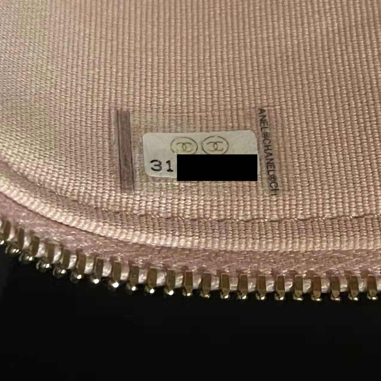 Chanel 22C Mini Vanity With Chain Caviar Pink L