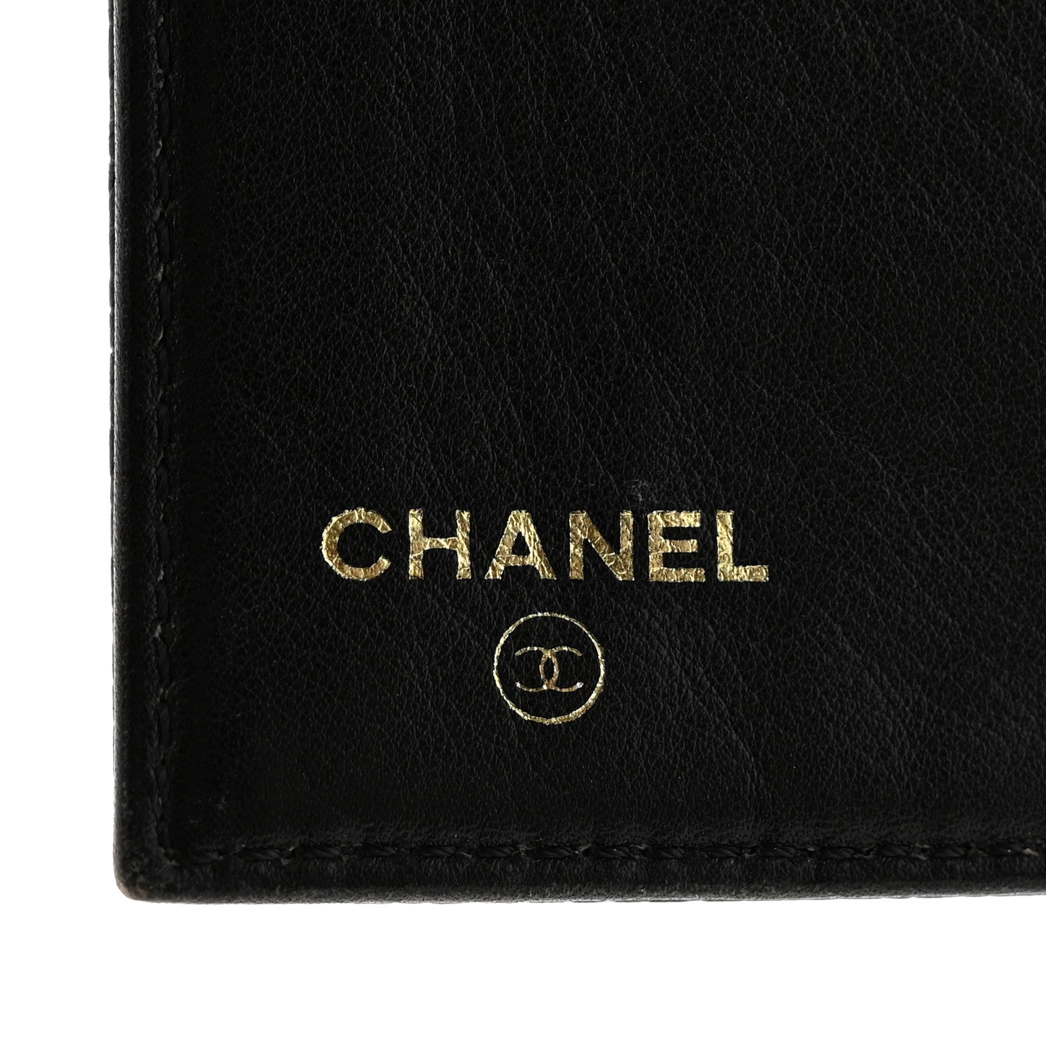 Caviar Timeless CC Compact Wallet Black