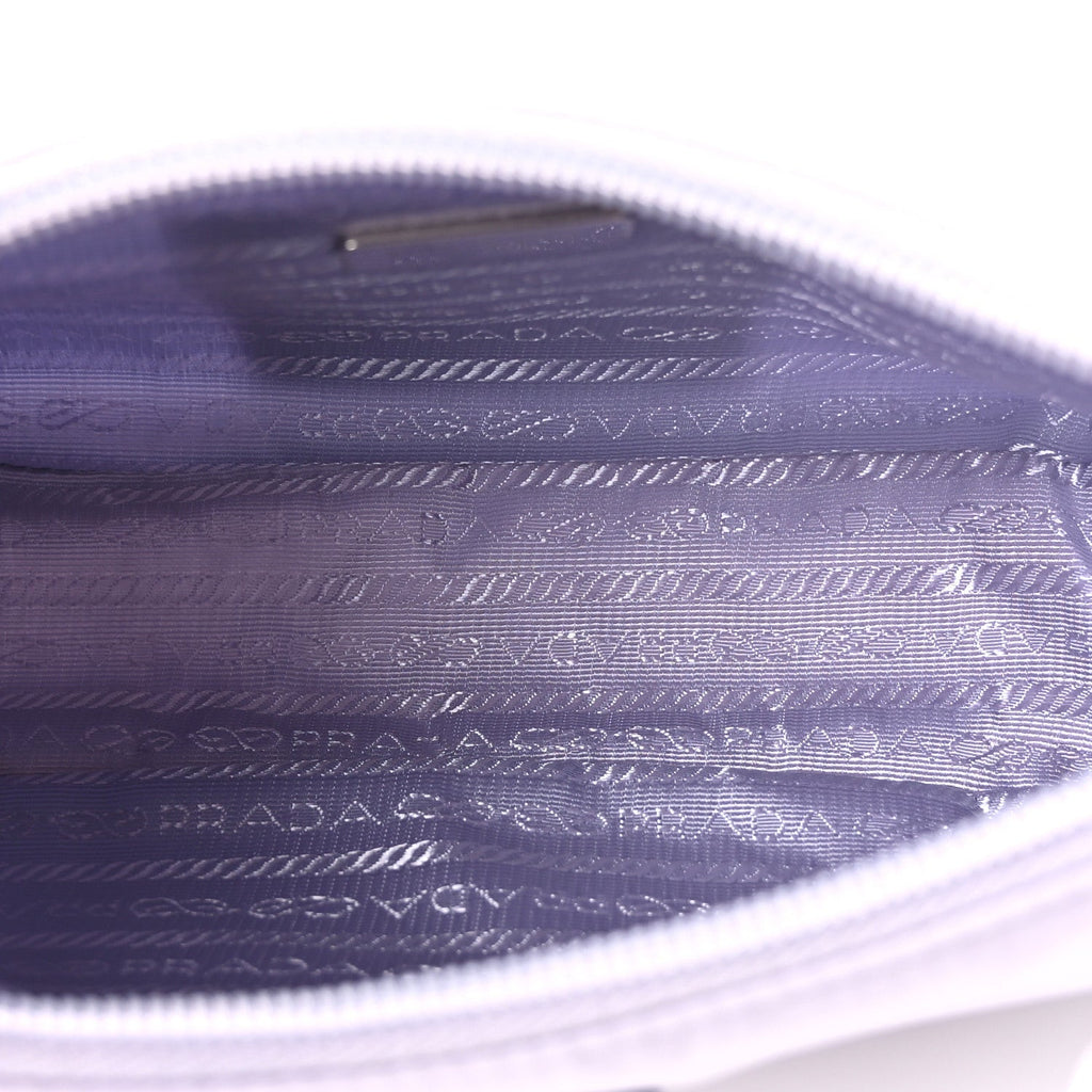 Re-Nylon Saffiano Mini Re-Edition 2000 Bag Glicine