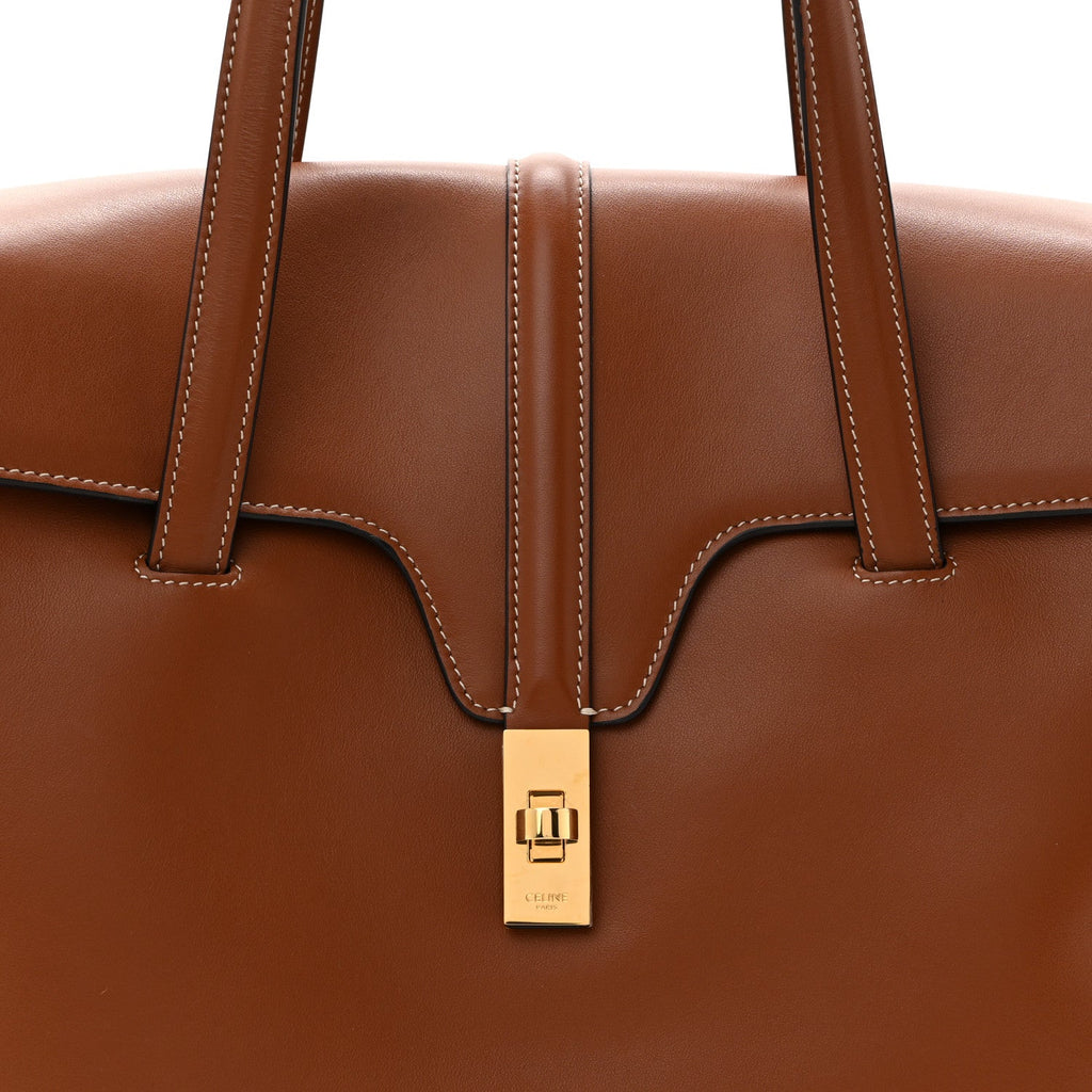 Calfskin Medium Soft 16 Bag Tan