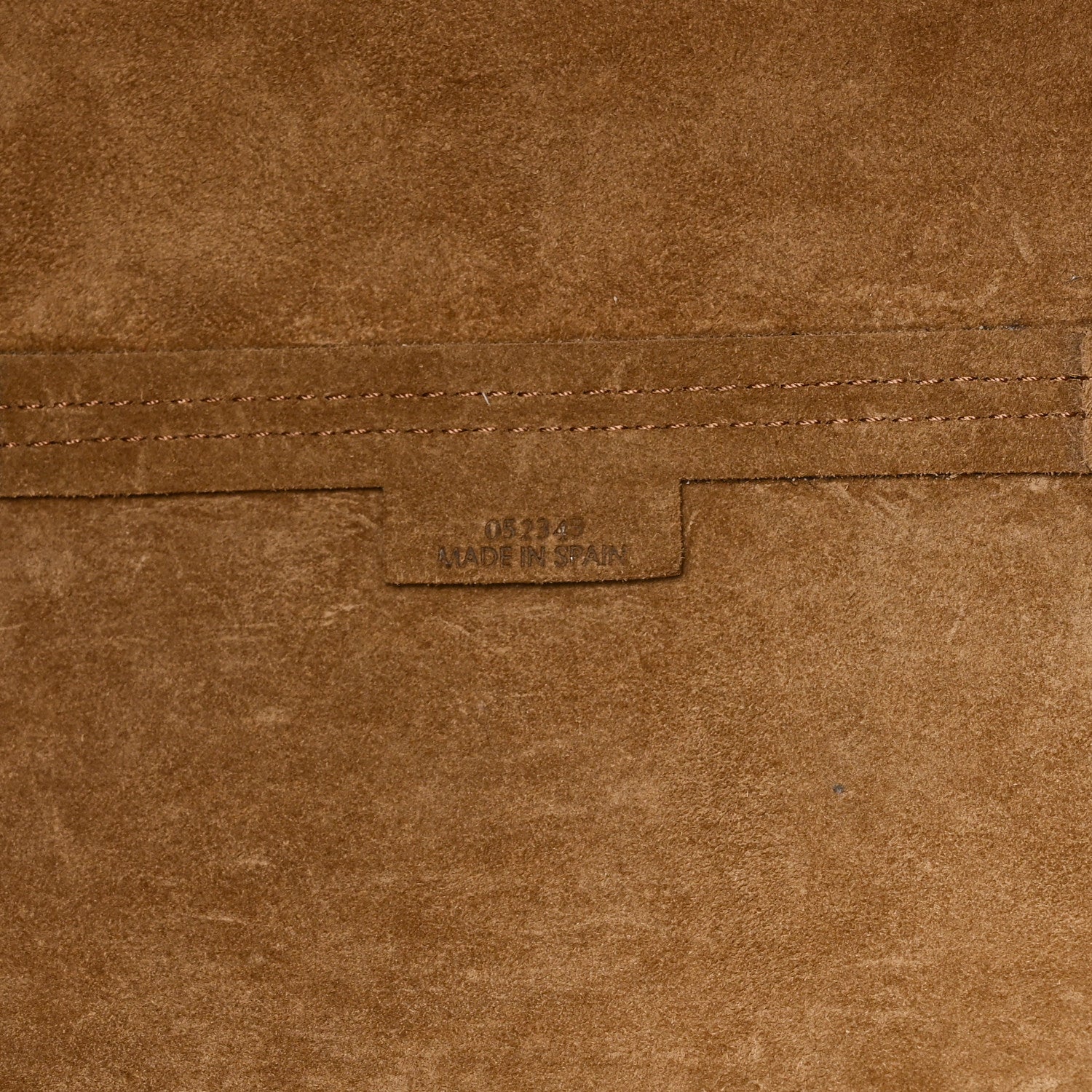 Shiny Calfskin Medium Puzzle Fold Tote Warm Desert