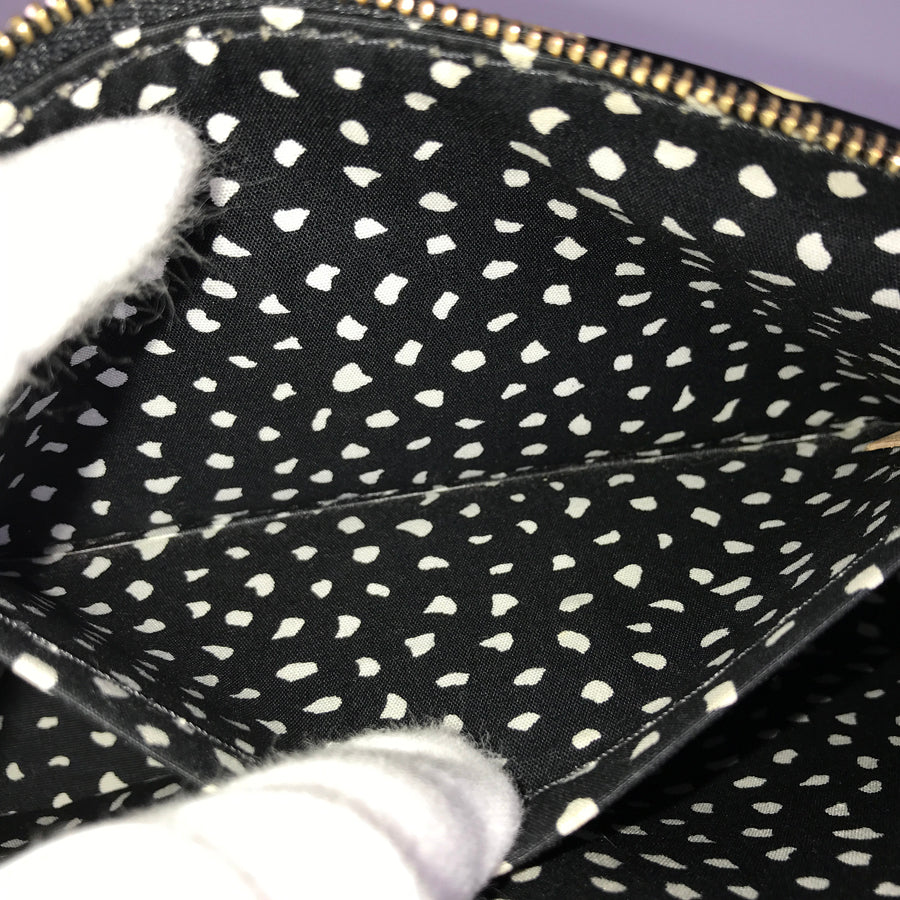 LOUIS VUITTON Vernis Dot Infinity Pochette Accessoires M91427 Pouch