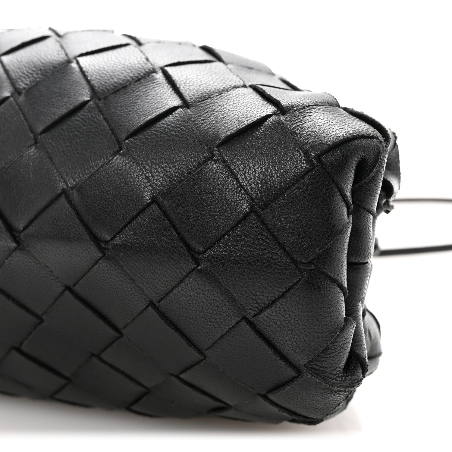 Nappa Intrecciato The Mini Pouch Black