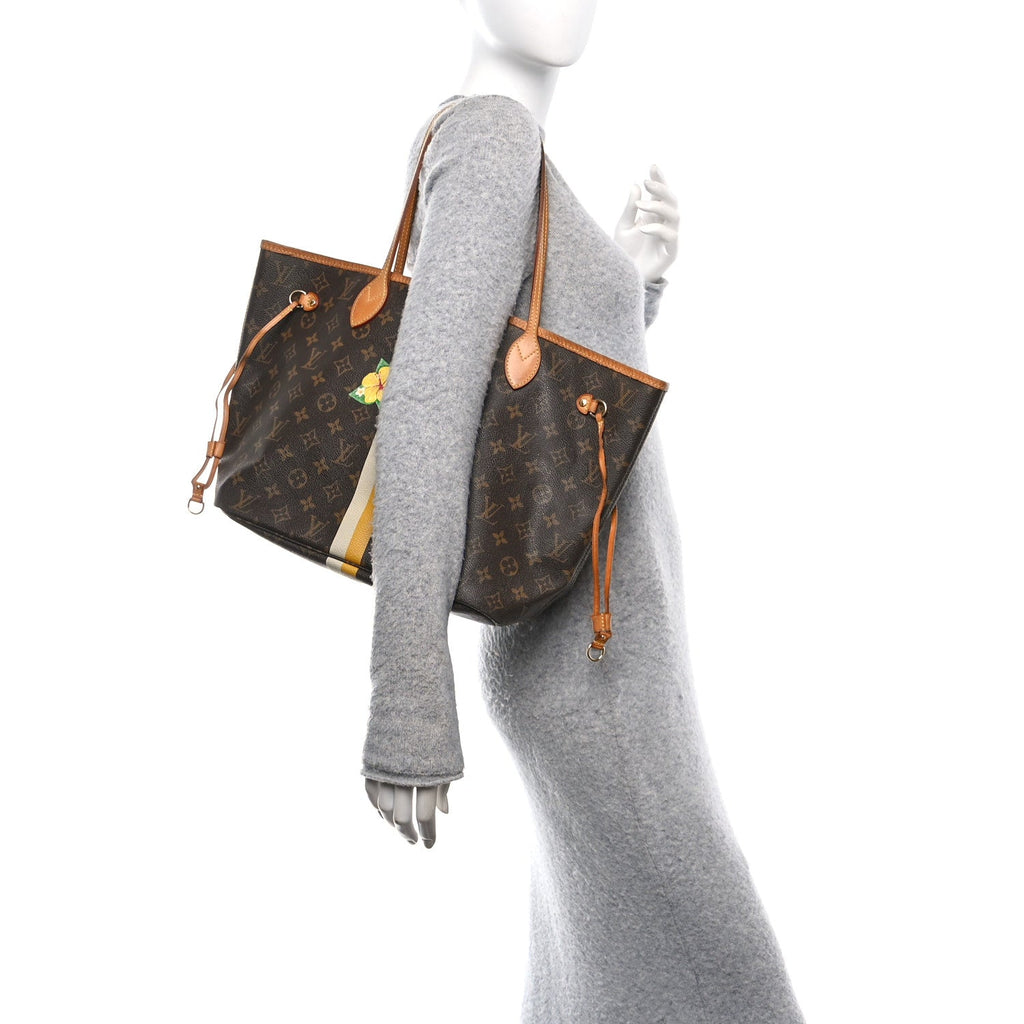 Monogram My LV Heritage Neverfull MM Yellow White