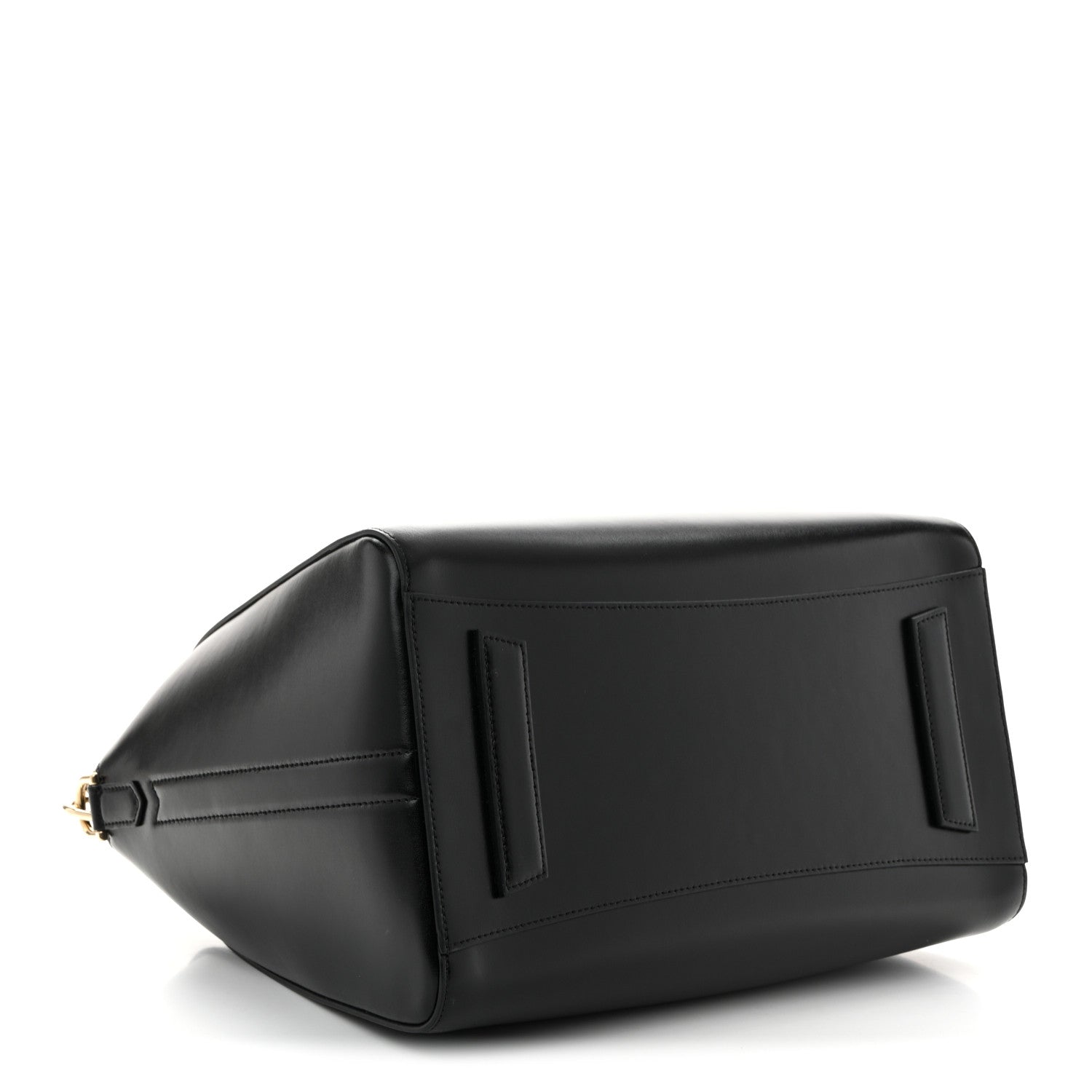 Shiny Lord Calfskin Medium Antigona Black