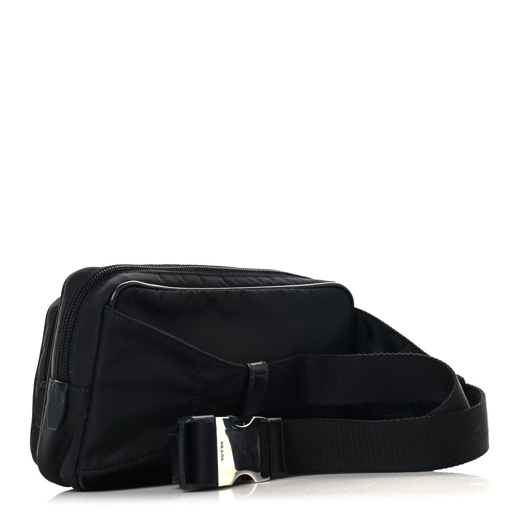 Tessuto Nylon Belt Bag Black