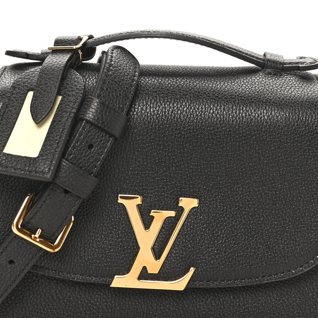 Grained Calfskin Vivienne NM Black