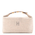 Wool Large Au Carre Bride-A-Brac Pouch Seigle