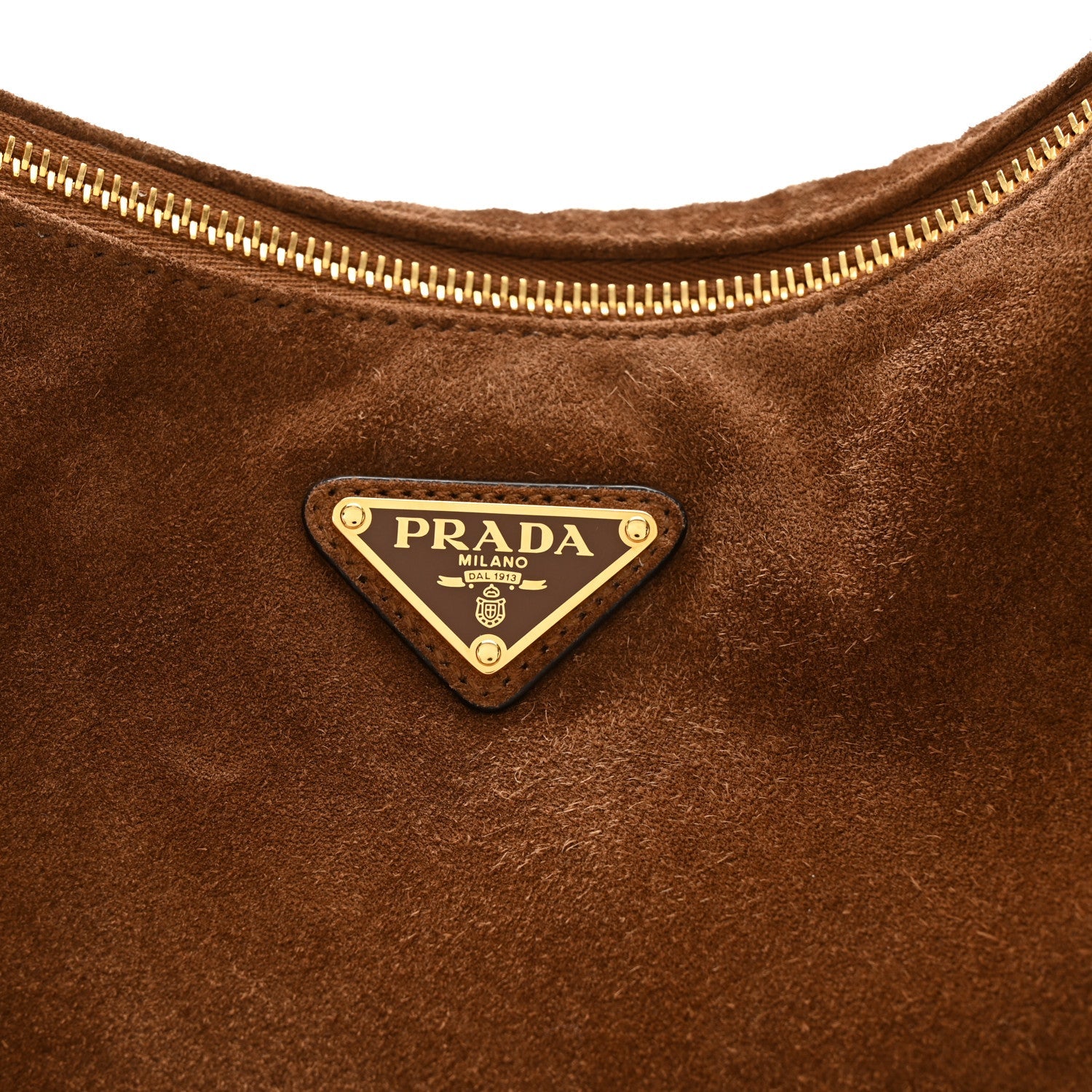 Scamosciato Suede Large Aimee Shoulder Bag Cacao
