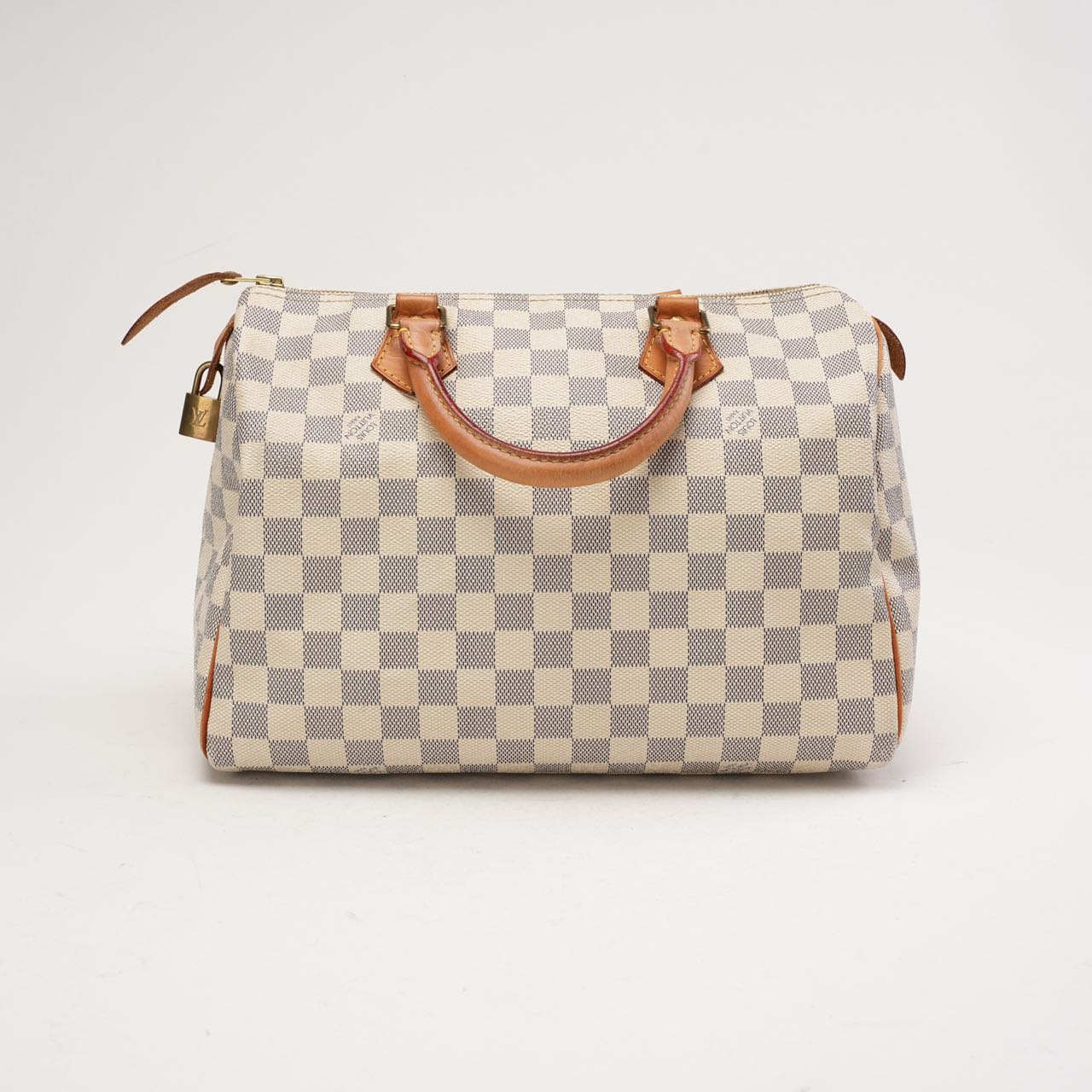 Louis Vuitton Damier Ebene Speedy 30 White 2010