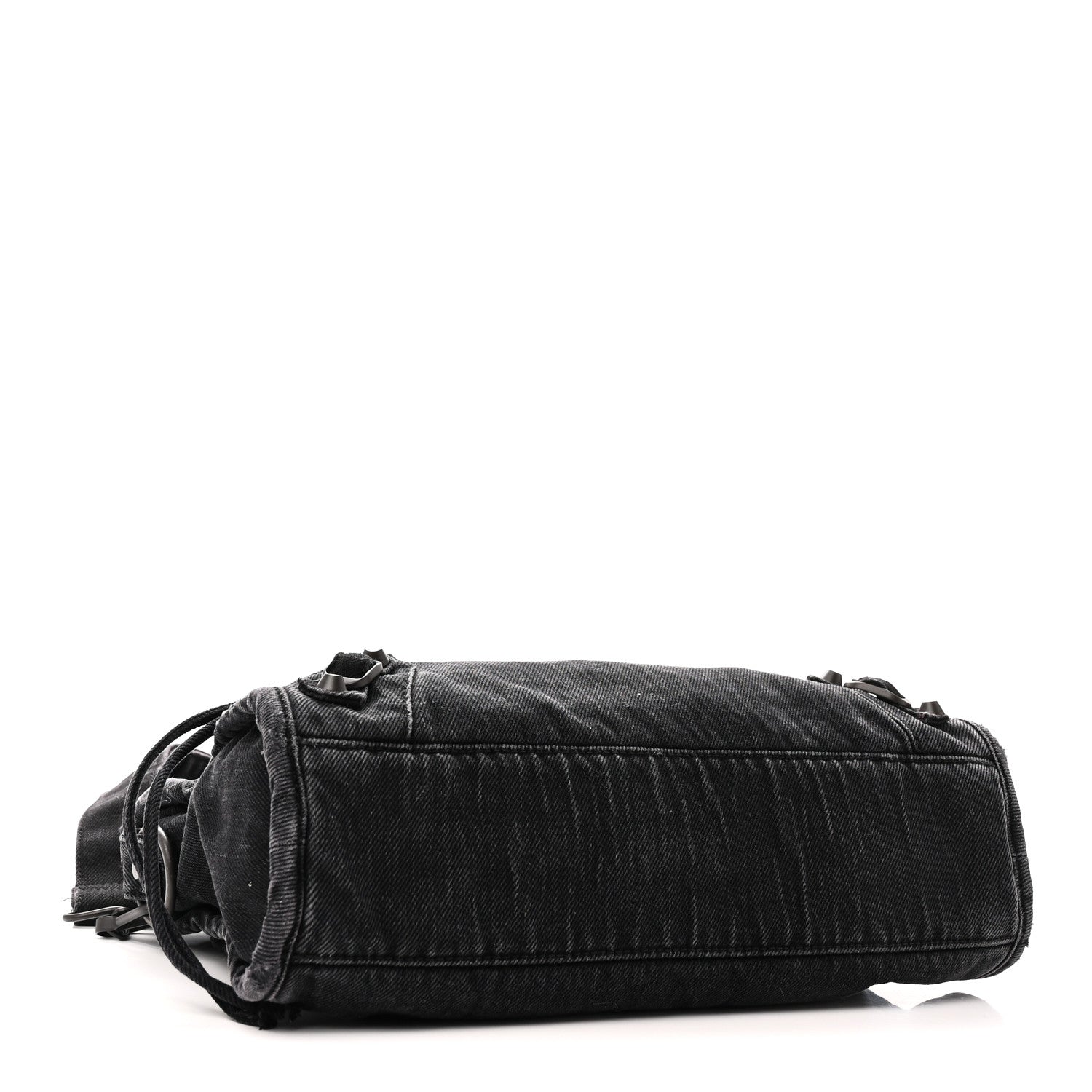 Washed Denim Classic Hardware Small Le City Black
