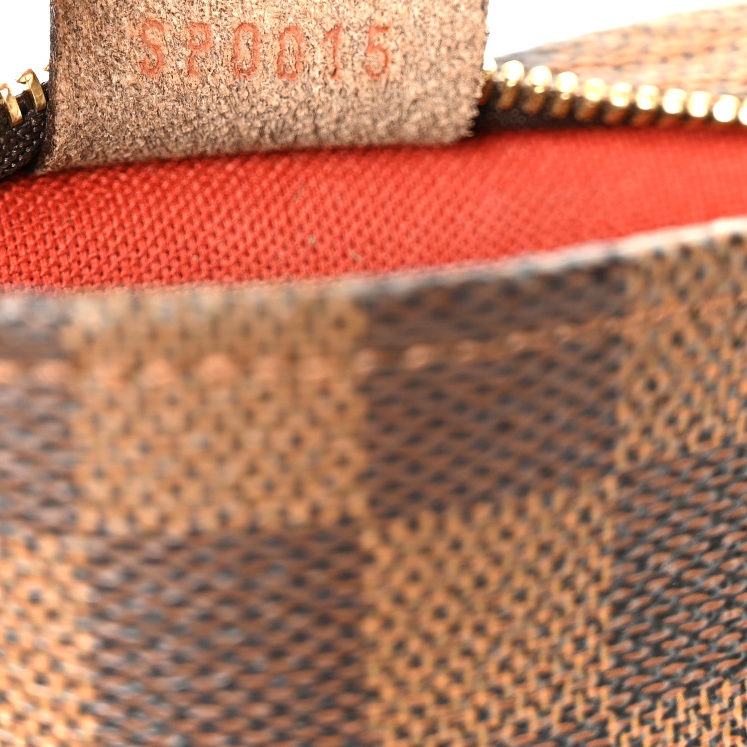 Damier Ebene Trousse Make Up Bag Pochette