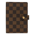 Damier Ebene Small Ring Agenda Cover