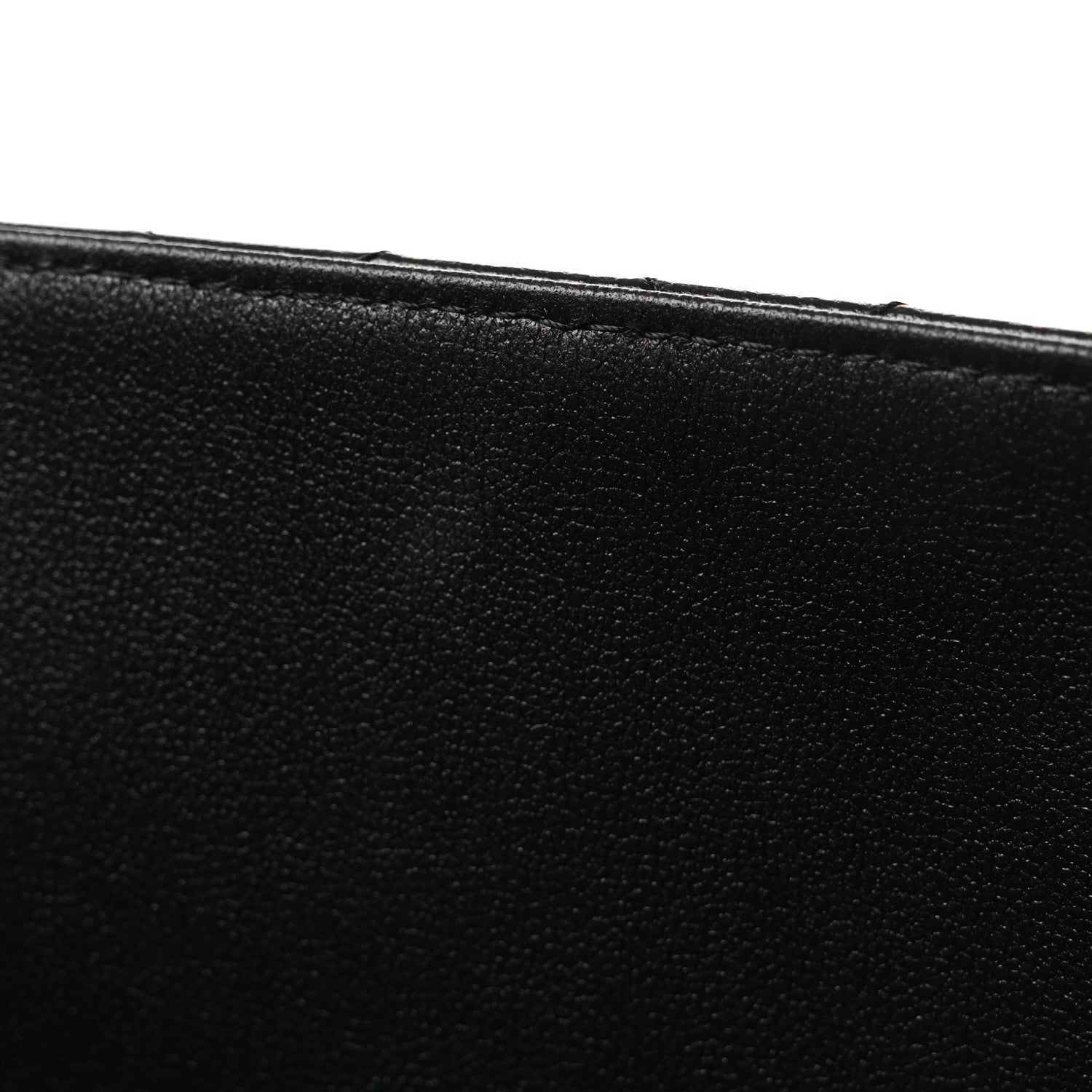 Lambskin Quilted Flap Clutch Black