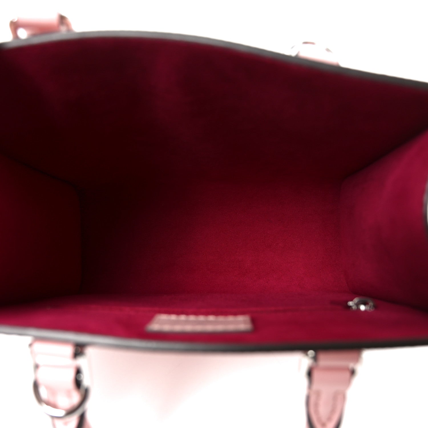 Epi Sac Plat BB Rose Ballerine