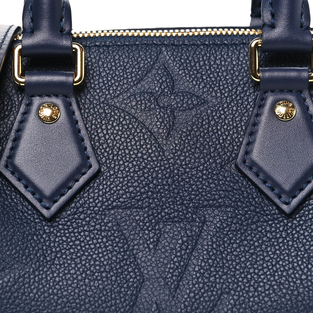 Empreinte Monogram Giant Speedy Bandouliere 20 Navy