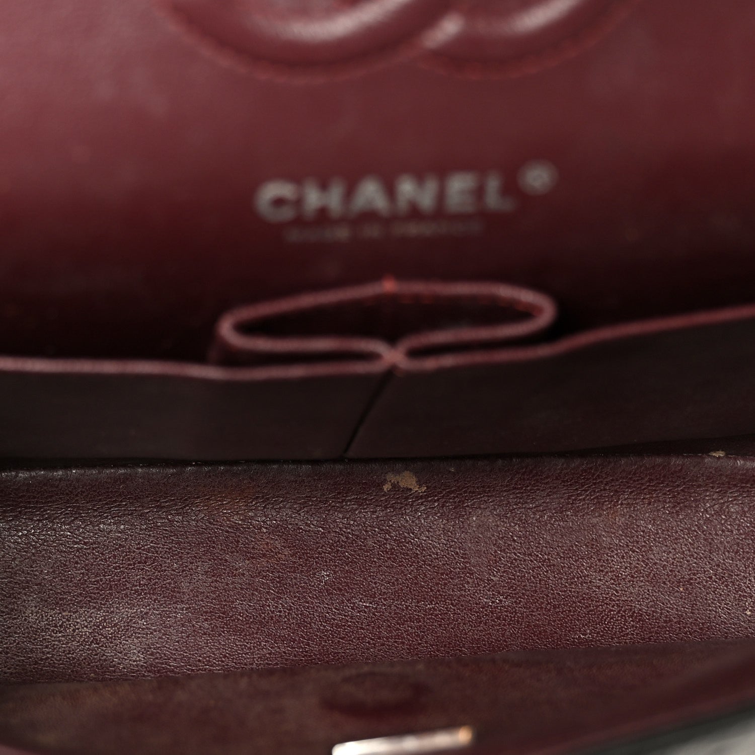 Lambskin Quilted Small Double Flap Black