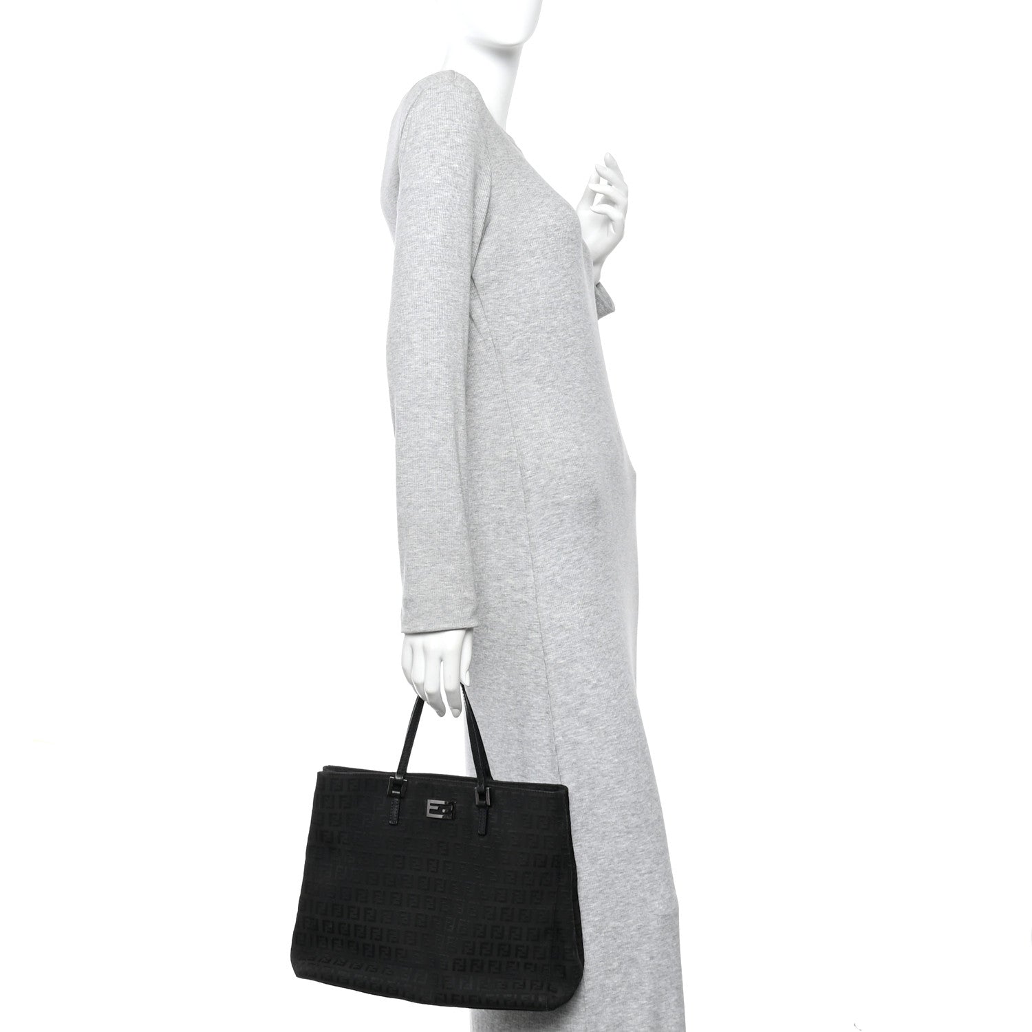 Zucchino Vitello Tote Black